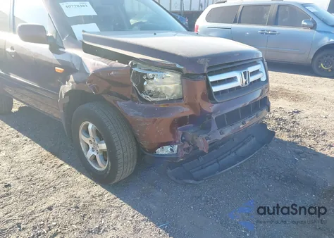 2008 Honda Pilot Ex-L from USA, damaged, VIN 5FNYF18588B043621